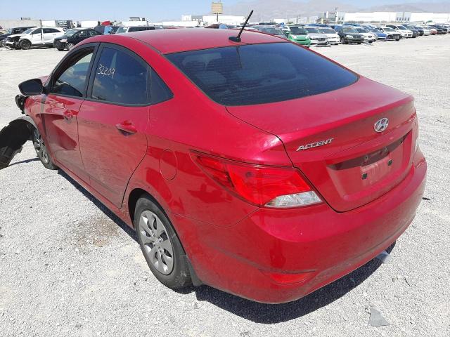Photo 3 from auction – 2016 HYUNDAI ACCENT SE with VIN KMHCT4AE5GU081243