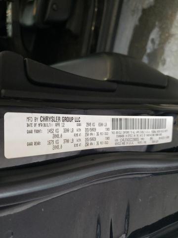 Photo 10 from auction – 2012 JEEP GRAND CHER with VIN 1C4RJFAG5CC298955