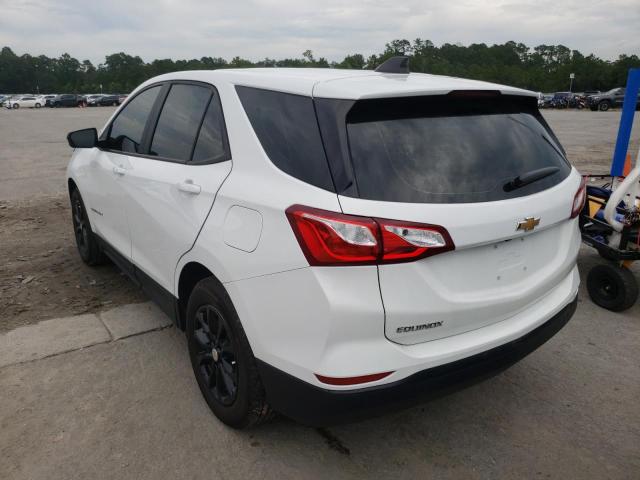 Photo 3 from auction – 2021 CHEVROLET EQUINOX LS with VIN 3GNAXHEVXMS117593