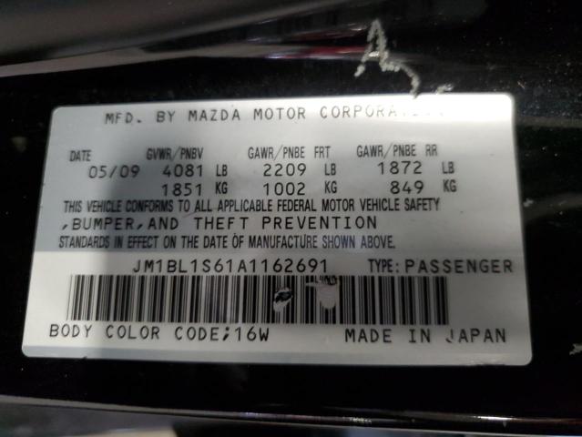 Photo 10 from auction – 2010 MAZDA 3 S with VIN JM1BL1S61A1162691