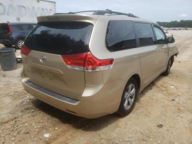 Photo 4 from auction – 2012 TOYOTA SIENNA LE with VIN 5TDKK3DC2CS204647