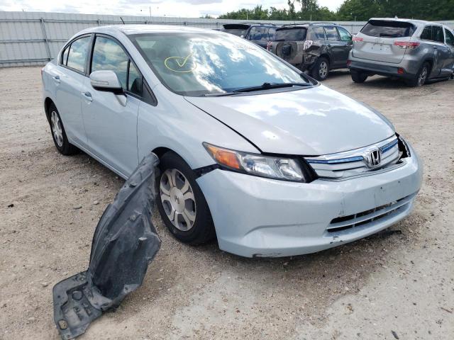 HONDA CIVIC HYBR 2012 with VIN JHMFB4F25CS008414 - Photo from auction