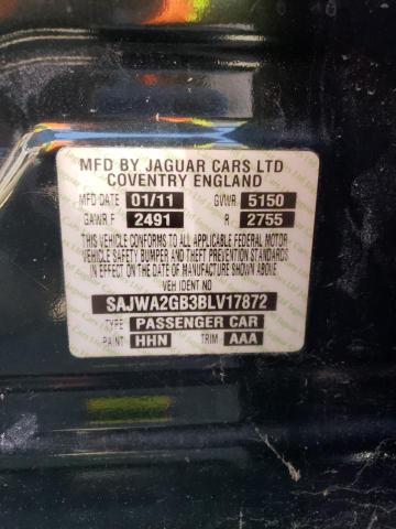 Photo 10 from auction – 2011 JAGUAR XJL with VIN SAJWA2GB3BLV17872