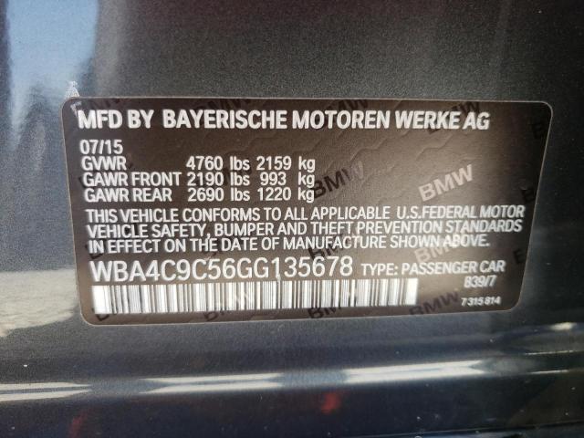 Photo 10 from auction – 2016 BMW 428 XI GRA with VIN WBA4C9C56GG135678
