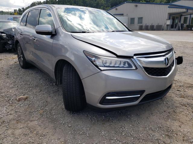 ACURA MDX TECHNO 2016 with VIN 5FRYD4H42GB006527 - Photo from auction