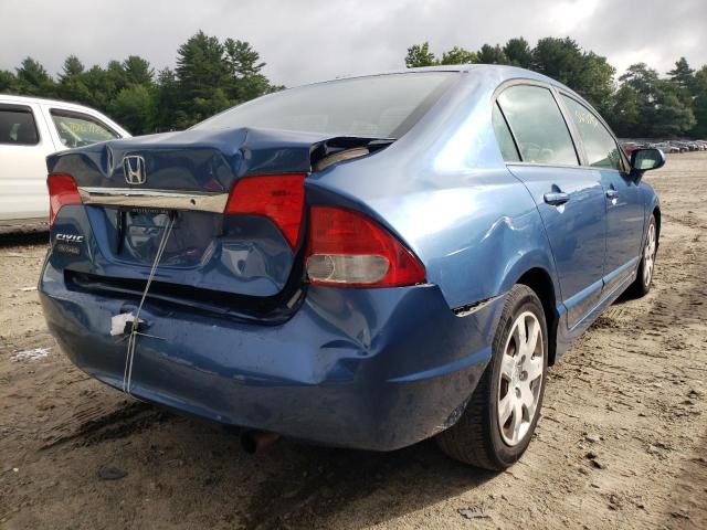 Photo 4 from auction – 2009 HONDA CIVIC LX with VIN 19XFA165X9E021197