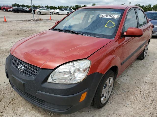 Photo 2 from auction – 2008 KIA RIO BASE with VIN KNADE123586431696