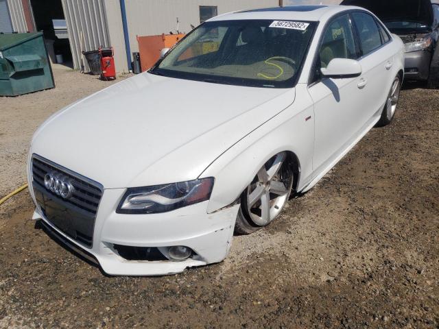 Photo 2 from auction – 2012 AUDI A4 PREMIUM with VIN WAUFFAFL5CN013332