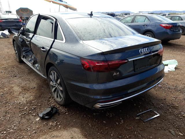 Photo 3 from auction – 2020 AUDI A4 PREMIUM with VIN WAUGMAF48LA038641