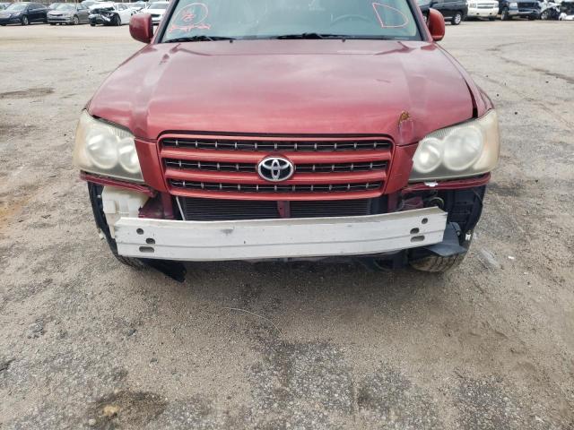 Photo 9 from auction – 2002 TOYOTA HIGHLANDER with VIN JTEGF21A420044372