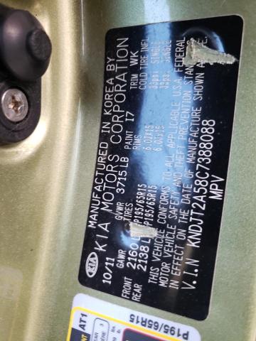 Photo 10 from auction – 2012 KIA SOUL with VIN KNDJT2A58C7388088