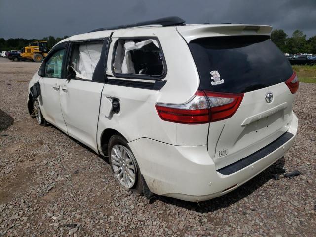 Photo 3 from auction – 2017 TOYOTA SIENNA XLE with VIN 5TDYZ3DC6HS778150