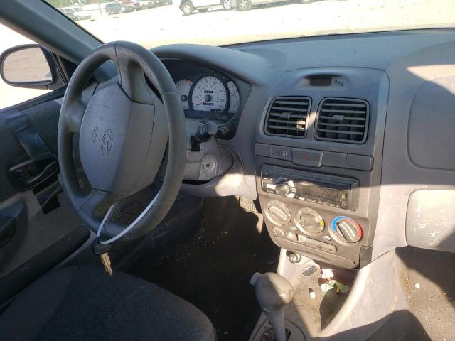 Photo 9 from auction – 2002 HYUNDAI ACCENT GS with VIN KMHCG35C82U170109