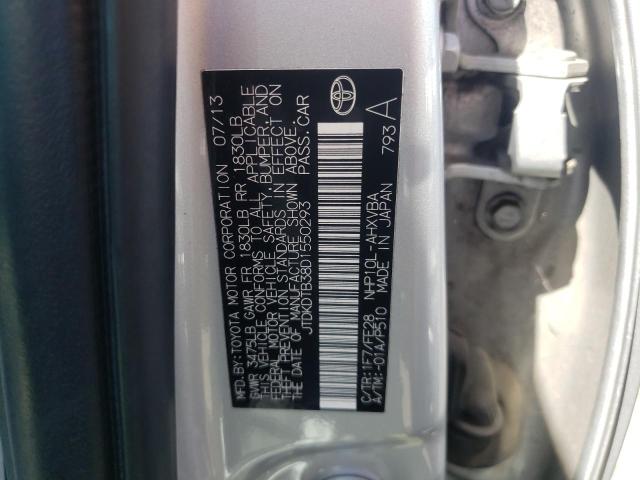 Photo 10 from auction – 2013 TOYOTA PRIUS C with VIN JTDKDTB38D1550293