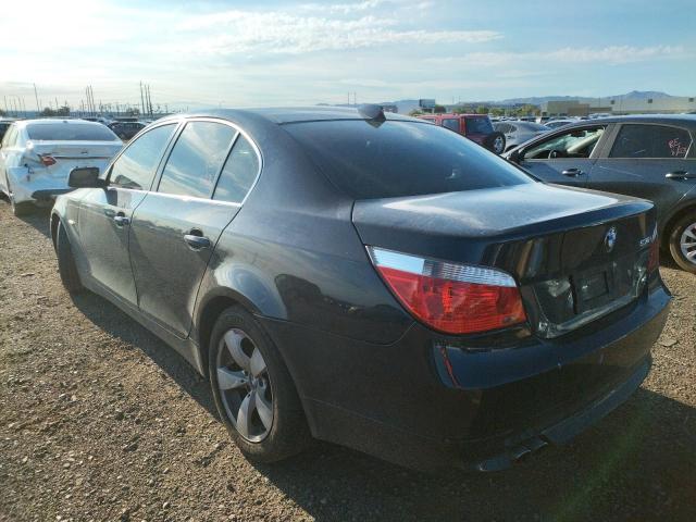 Photo 3 from auction – 2007 BMW 530 I with VIN WBANE73567CM44304