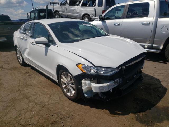 FORD FUSION SE 2020 with VIN 3FA6P0HD2LR125203 - Photo from auction