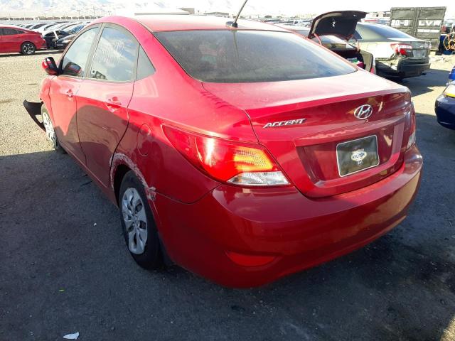 Photo 3 from auction – 2016 HYUNDAI ACCENT SE with VIN KMHCT4AE7GU079168