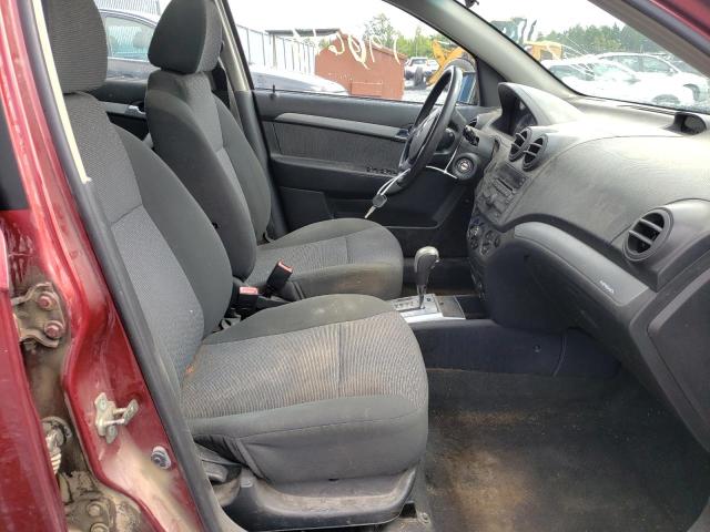 Photo 5 from auction – 2010 CHEVROLET AVEO LT with VIN 3G1TC5DE5AL134183