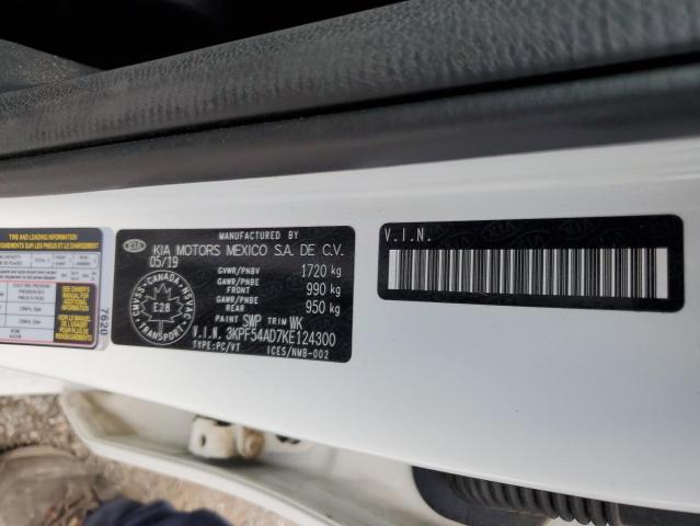 Photo 10 from auction – 2019 KIA FORTE EX with VIN 3KPF54AD7KE124300
