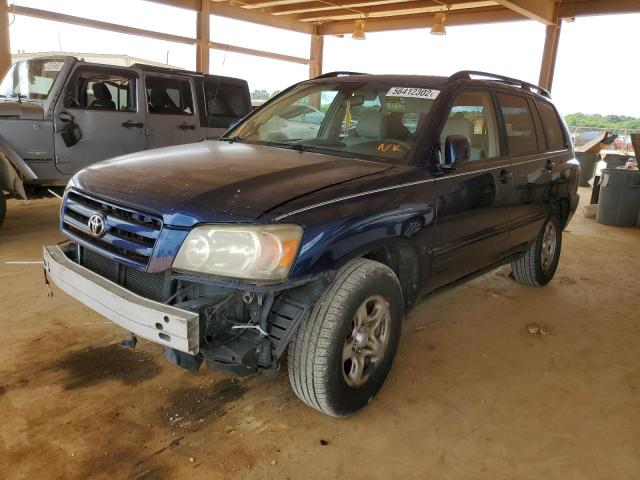 Photo 2 from auction – 2005 TOYOTA HIGHLANDER with VIN JTEGD21A750108611