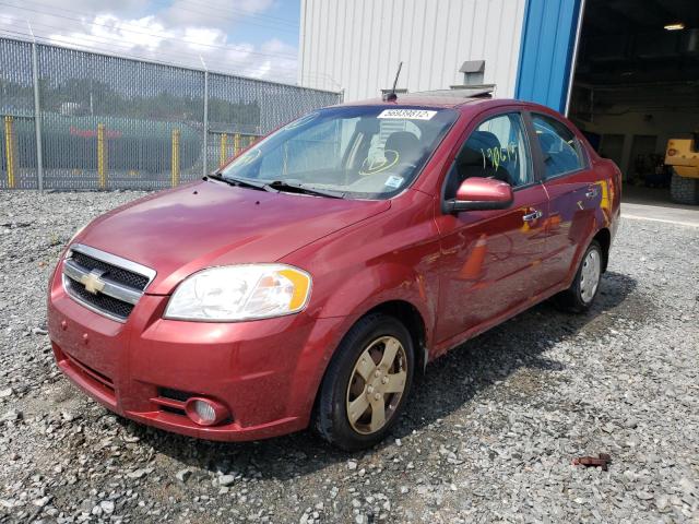 Photo 2 from auction – 2010 CHEVROLET AVEO LT with VIN 3G1TC5DE5AL134183