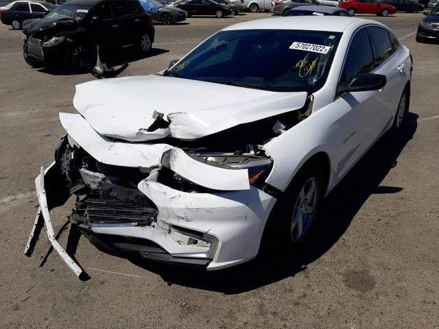 Photo 2 from auction – 2017 CHEVROLET MALIBU LS with VIN 1G1ZB5ST0HF195136
