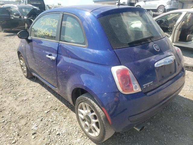 Photo 3 from auction – 2013 FIAT 500 POP with VIN 3C3CFFAR5DT546348