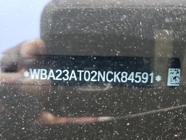 Photo 10 from auction – 2022 BMW 430I with VIN WBA23AT02NCK84591