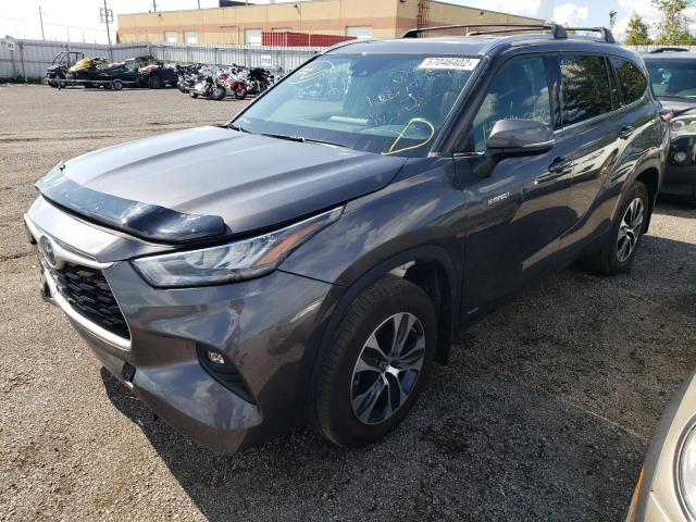 Фото 2 с аукциона – 2021 TOYOTA HIGHLANDER с VIN 5TDGBRCH4MS526231