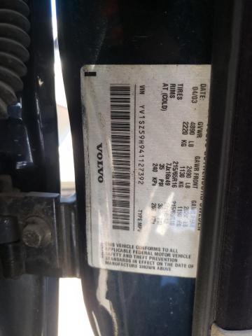 Photo 10 from auction – 2004 VOLVO XC70 with VIN YV1SZ59H941127392
