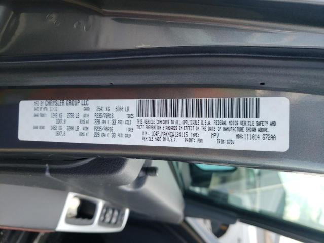 Photo 10 from auction – 2012 JEEP LIBERTY SP with VIN 1C4PJMAK4CW124115