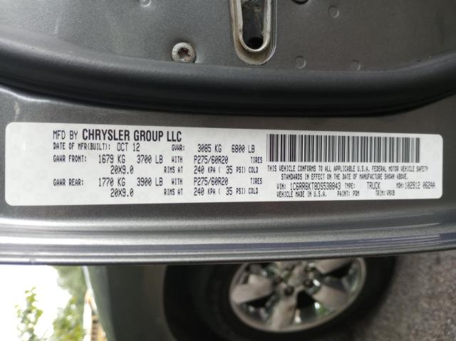Photo 10 from auction – 2013 RAM 1500 ST with VIN 1C6RR6KT8DS538843