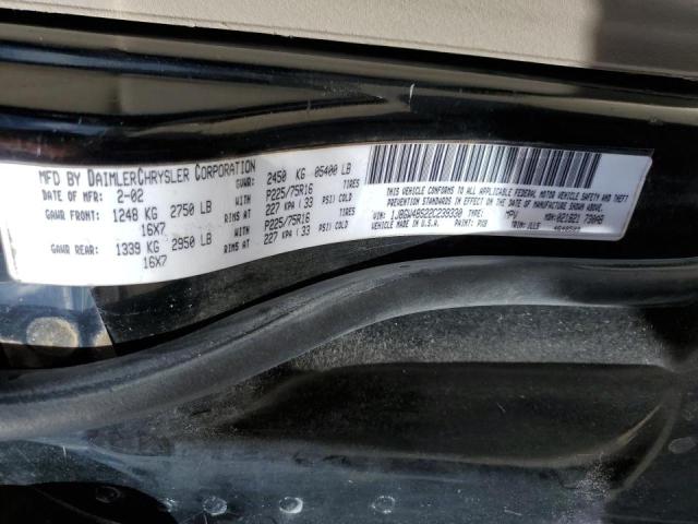 Photo 10 from auction – 2002 JEEP GRAND CHER with VIN 1J8GW48S22C239330