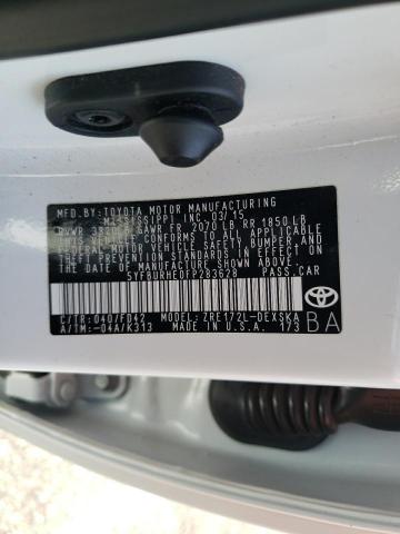 Photo 10 from auction – 2015 TOYOTA COROLLA L with VIN 5YFBURHE0FP283628