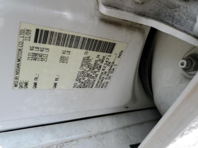 Photo 10 from auction – 2010 NISSAN MAXIMA S with VIN 1N4AA5APXAC823471
