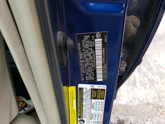 Photo 10 from auction – 2009 TOYOTA CAMRY BASE with VIN 4T1BE46KX9U397857