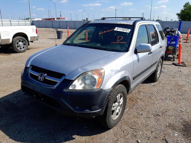 Photo 2 from auction – 2002 HONDA CR-V EX with VIN JHLRD78862C057161