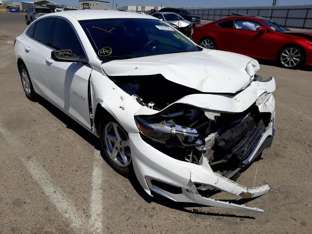 CHEVROLET MALIBU LS 2017 with VIN 1G1ZB5ST0HF195136 - Photo from auction