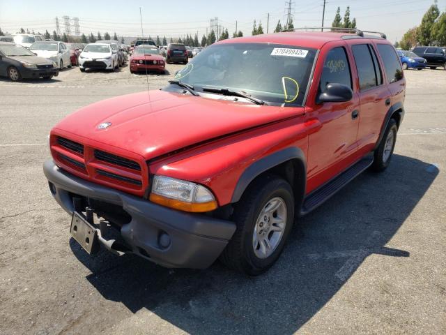 Photo 2 from auction – 2003 DODGE DURANGO SP with VIN 1D4HR38N63F597718