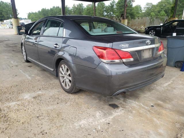 Photo 3 from auction – 2011 TOYOTA AVALON BAS with VIN 4T1BK3DB5BU380668