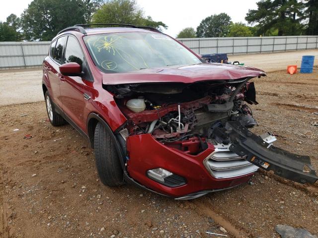 FORD ESCAPE SEL 2018 with VIN 1FMCU0HD9JUC59195 - Photo from auction