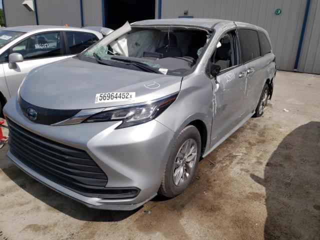 Photo 2 from auction – 2021 TOYOTA SIENNA LE with VIN 5TDKRKEC1MS063463