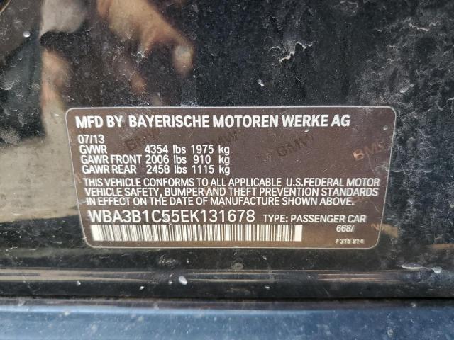 Photo 10 from auction – 2014 BMW 320 I with VIN WBA3B1C55EK131678