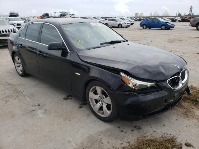 BMW 525 I 2007 with VIN WBANE53517CW66995 - Photo from auction
