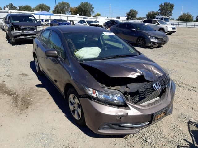 HONDA CIVIC LX 2015 with VIN 19XFB2F50FE201450 - Photo from auction