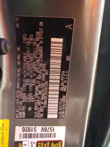 Photo 10 from auction – 2013 TOYOTA SIENNA LE with VIN 5TDKK3DC3DS364358