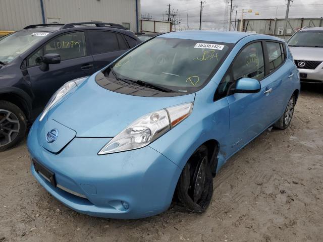 Photo 2 from auction – 2015 NISSAN LEAF S with VIN 1N4AZ0CP9FC316514
