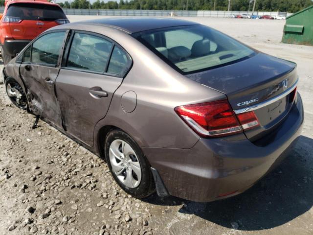 Photo 3 from auction – 2014 HONDA CIVIC LX with VIN 2HGFB2F50EH545543