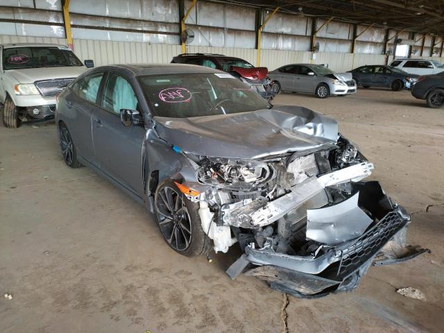 HONDA CIVIC SI 2018 with VIN 2HGFC1E55JH709002 - Photo from auction