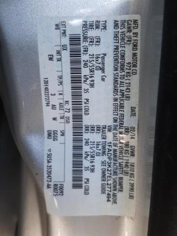 Photo 10 from auction – 2014 FORD FOCUS SE with VIN 1FADP3K27EL277494